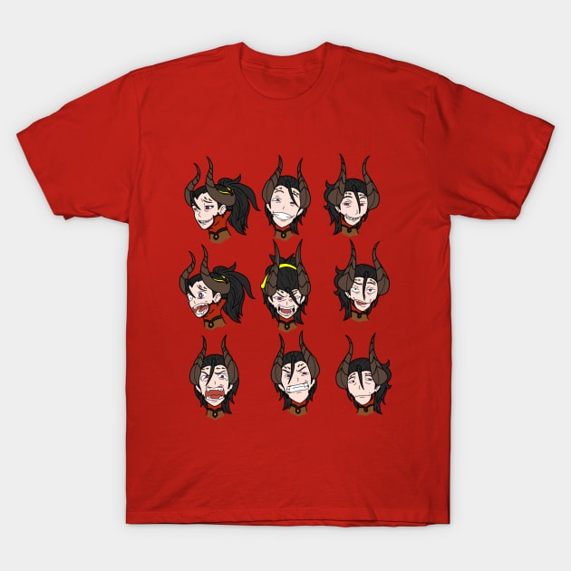 Devil Mercy Expressions T-Shirt by Lyondor